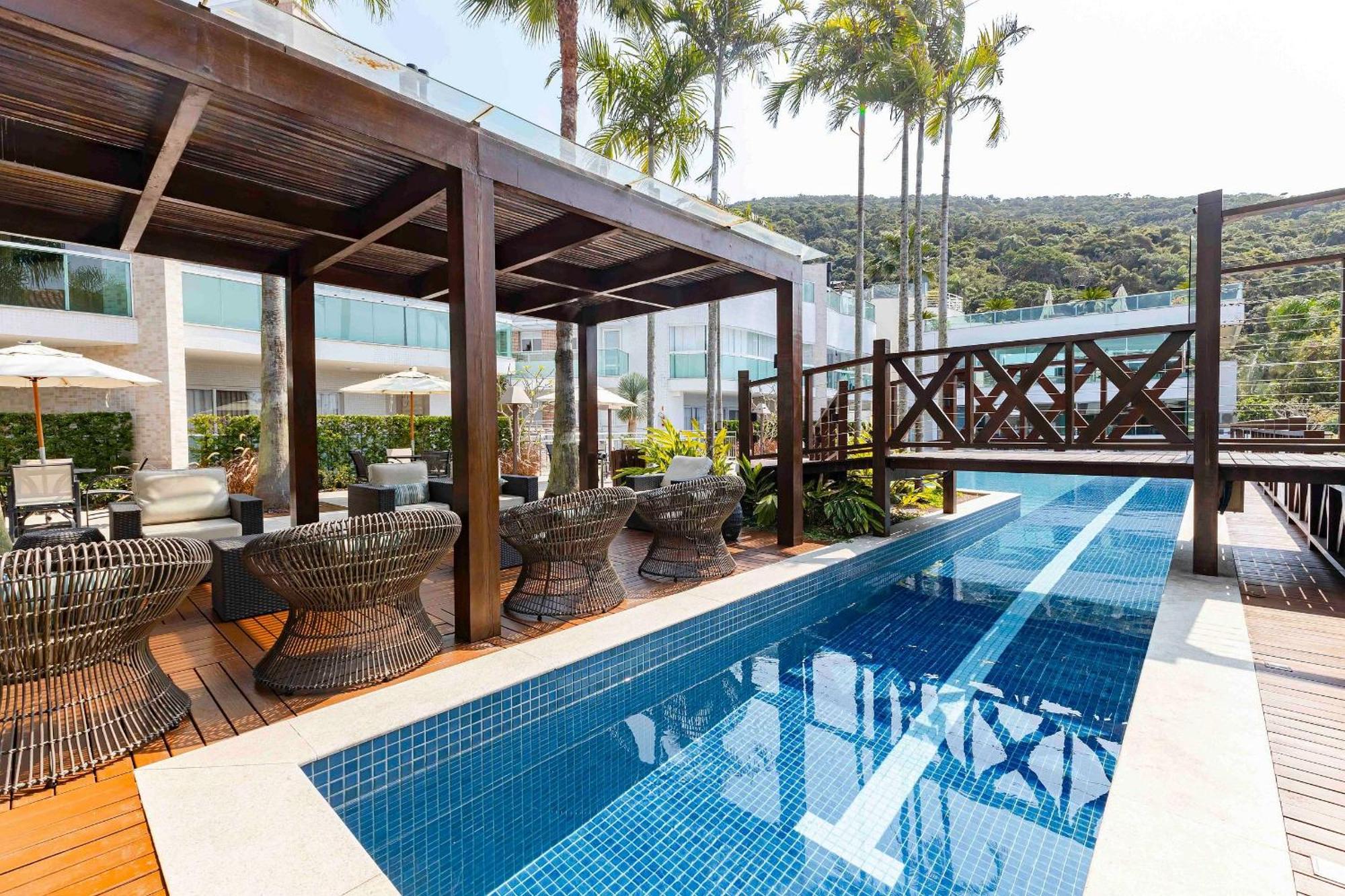 Varandas Do Atlantico - Confortavel Apto Em Condominio Pe Na Areia Bombinhas Eksteriør billede