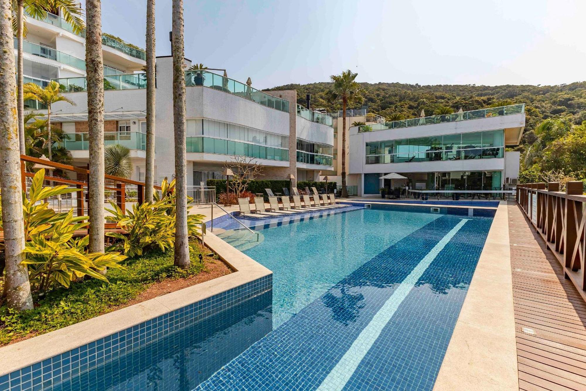 Varandas Do Atlantico - Confortavel Apto Em Condominio Pe Na Areia Bombinhas Eksteriør billede