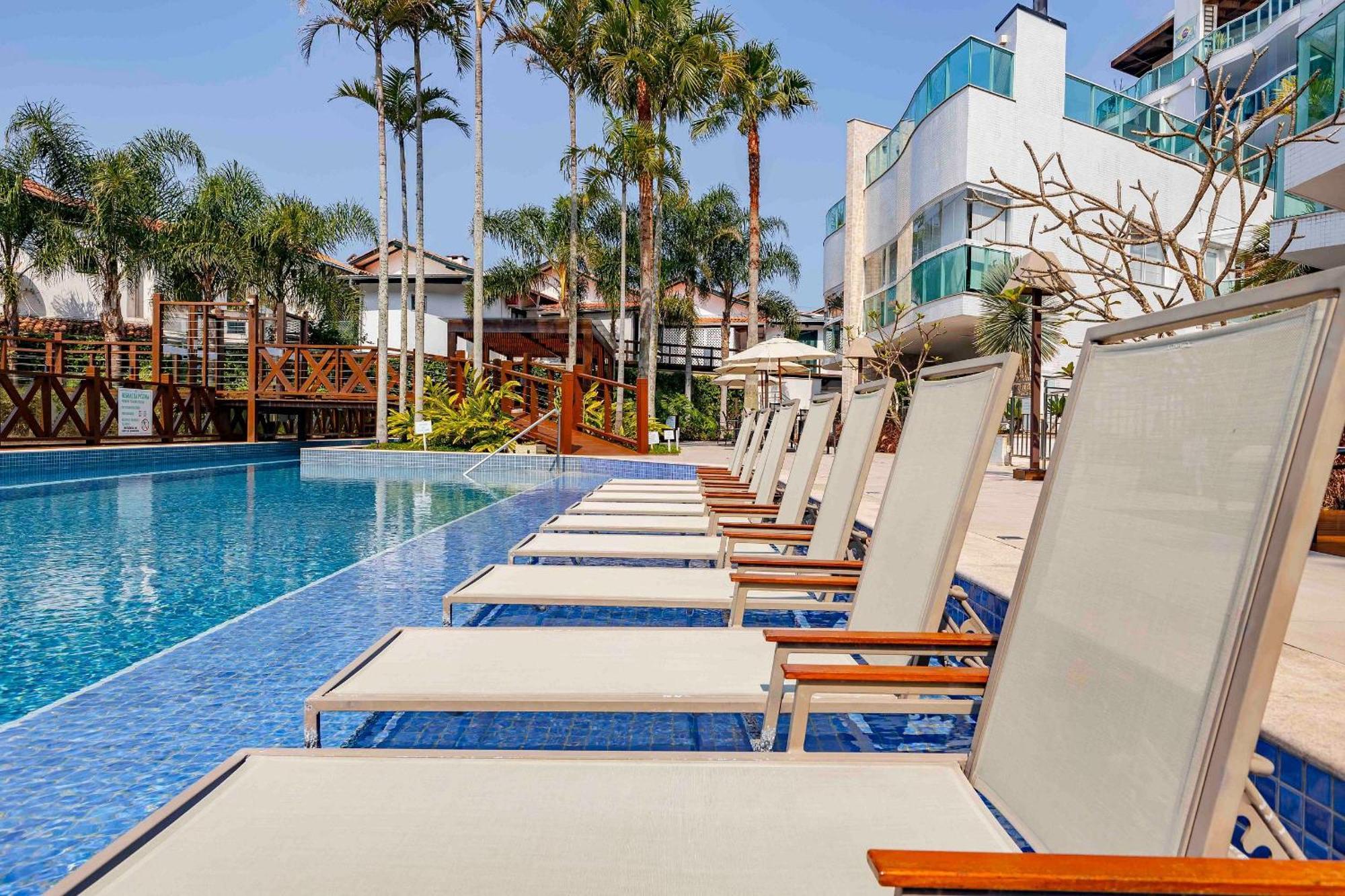 Varandas Do Atlantico - Confortavel Apto Em Condominio Pe Na Areia Bombinhas Eksteriør billede